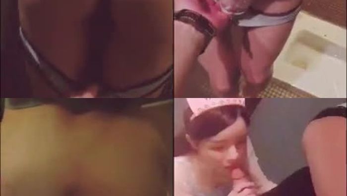迷奸国产醉酒迷奸系列.网红哆啦过生日KTV厕所啪啪啪扣逼福利视频