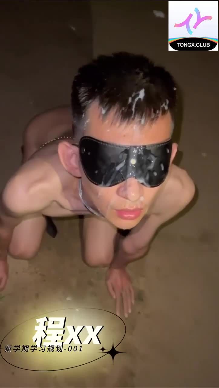 小鲜肉男同性恋户外郊区惨遭几名金主大叔精液喷射脸部颜射视频