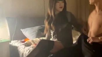 齐刘海美艳TS伪娘淫荡发骚勾引滴滴司机一起回公寓激情做爱疯狂爆菊肛交高潮视频