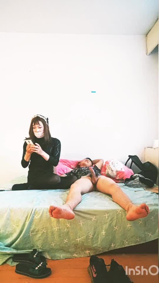 湖南小学老师男同志花150元嫖娼嫖到丑陋TS伪娘硬着头皮操骚屁眼疯狂爆菊视频