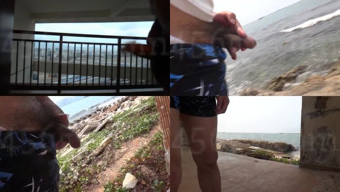 胖大叔男同志与基友在海边当众打野战大鸡巴暴力后入疯狂爆菊贱态毕露视频