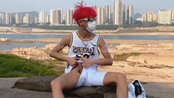 红毛初中生男同性恋在户外河边激情打飞机骚浪自慰骚气爆棚视频