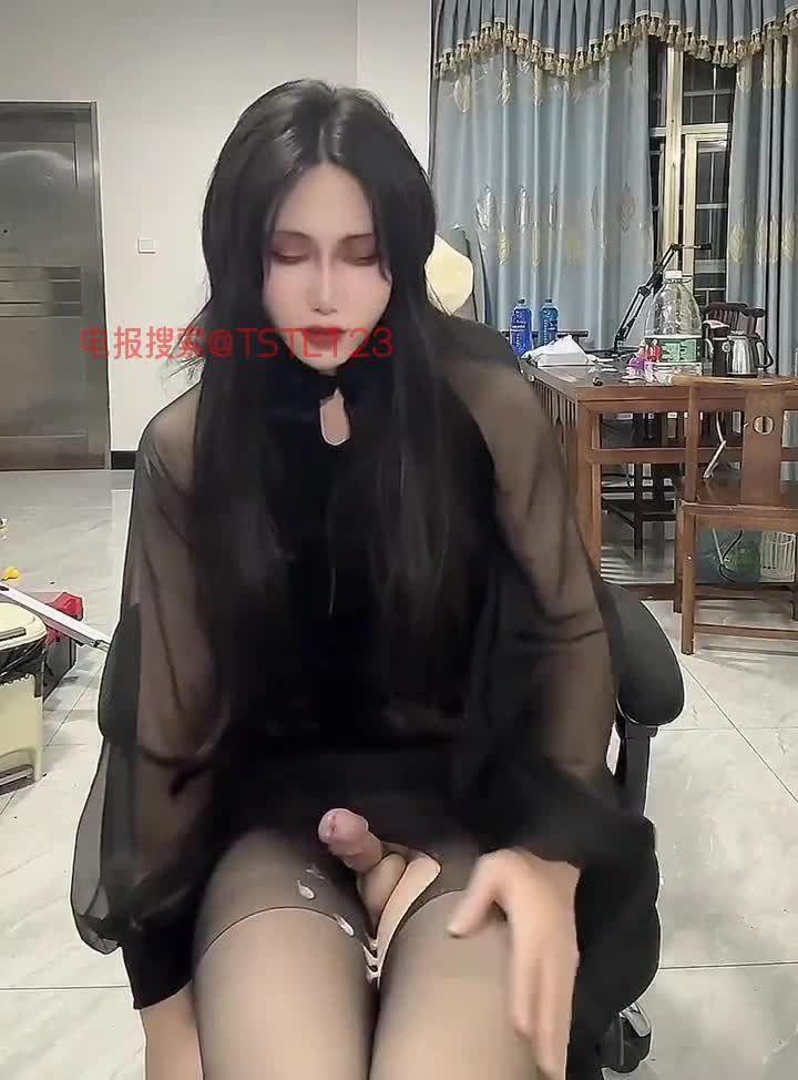 情趣黑丝御姐ts人妖居家自拍淫浪自慰疯狂撸鸡巴骚气爆棚视频