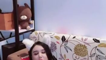 推特网红兔女郎淫荡ts伪娘居家自拍淫荡自慰疯狂打飞机视频