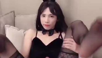 兔女郎妩媚ts伪娘居家自拍骚浪自慰疯狂撸肉棒贱态尽显视频
